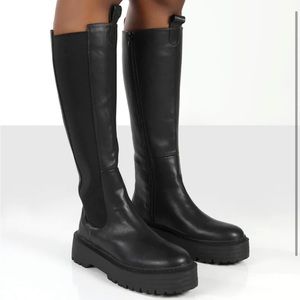 Public Desire Knee High Boots